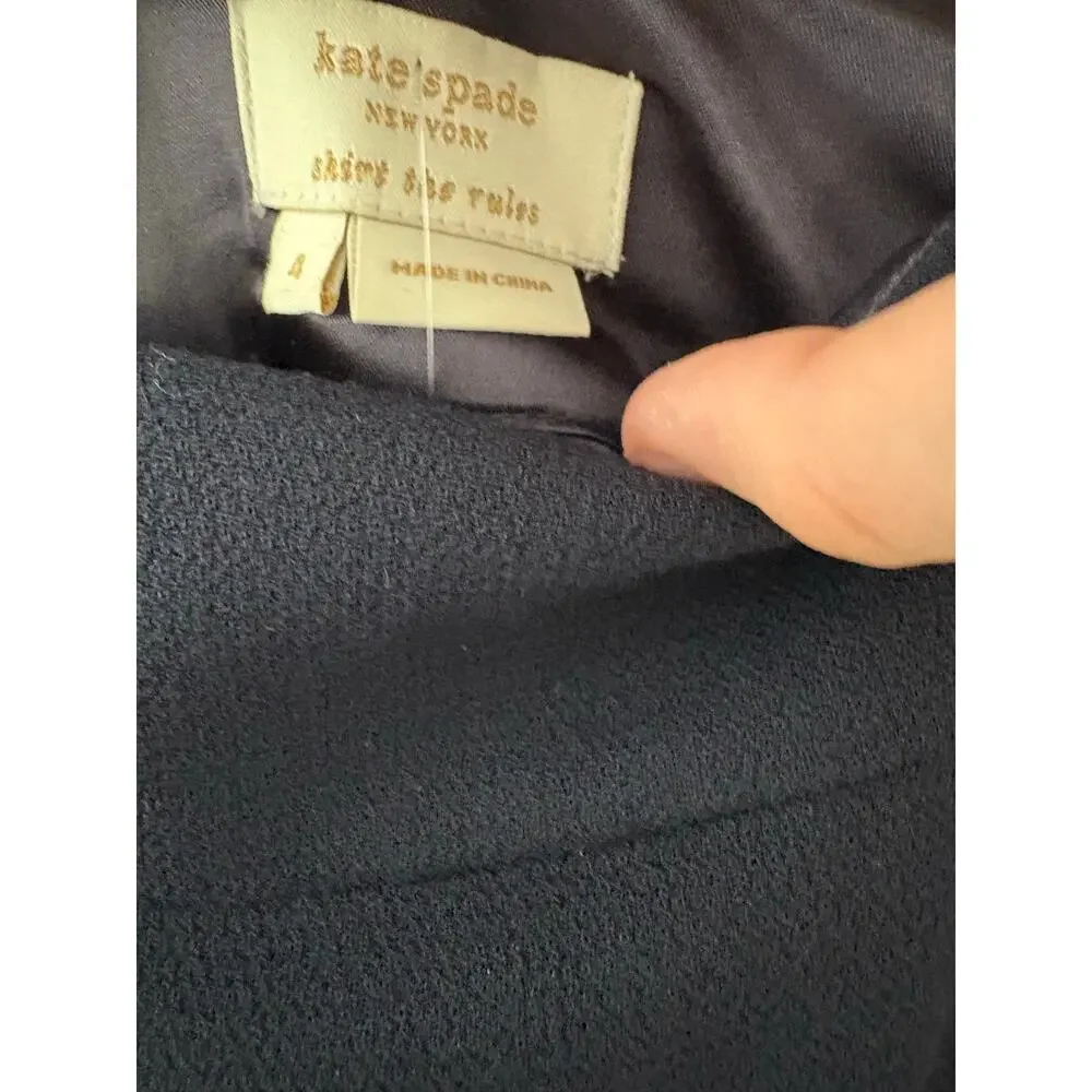 Kate Spade Wool Mini Skirt Size 4